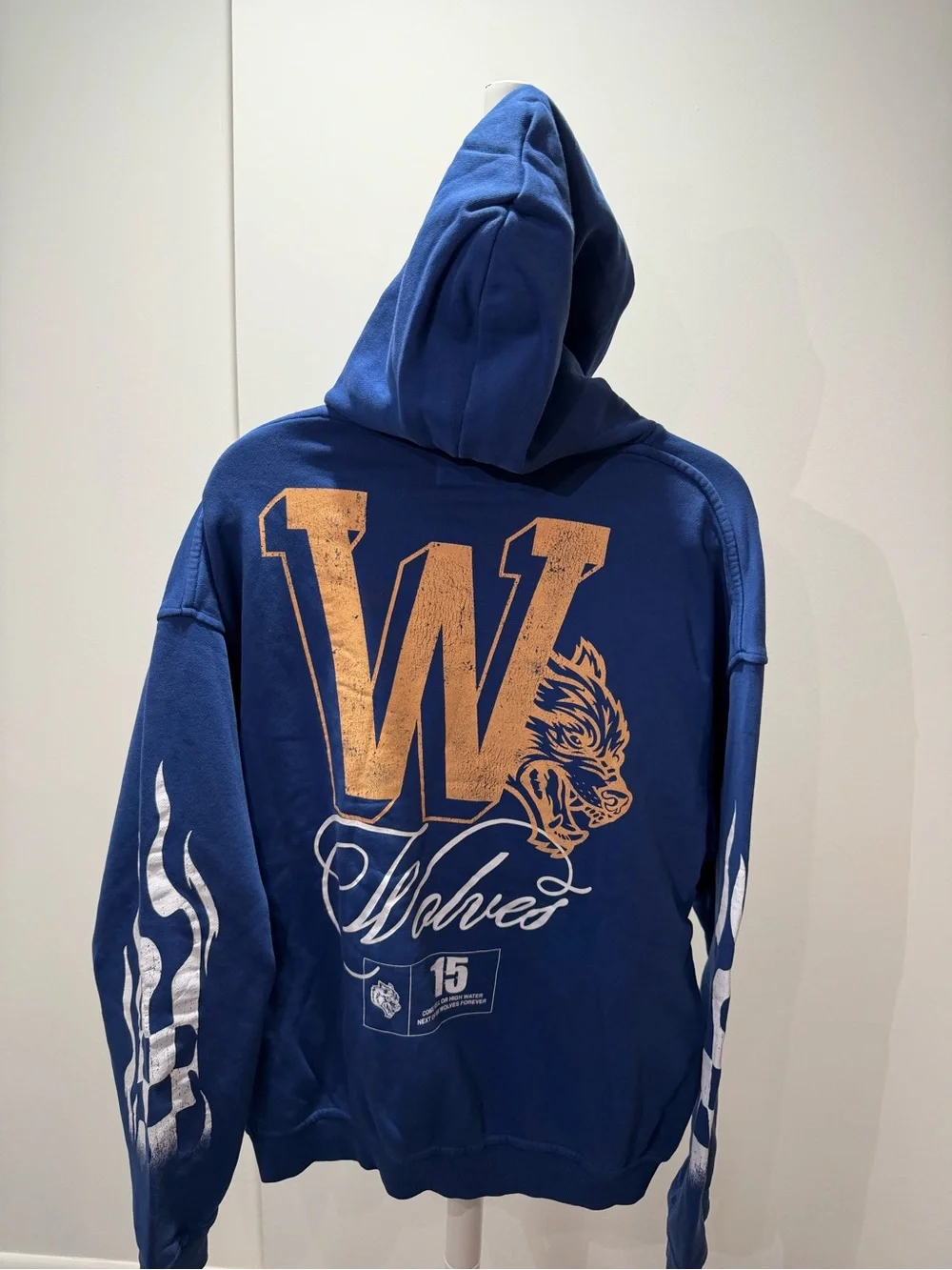 Darc Sport Blue Hoodie with Red Tag - Size Medium